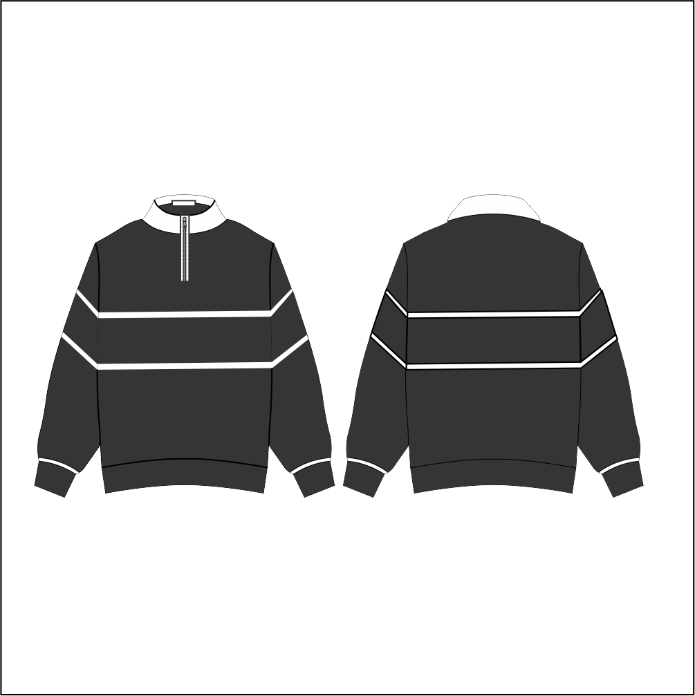 Retro Quarter zips
